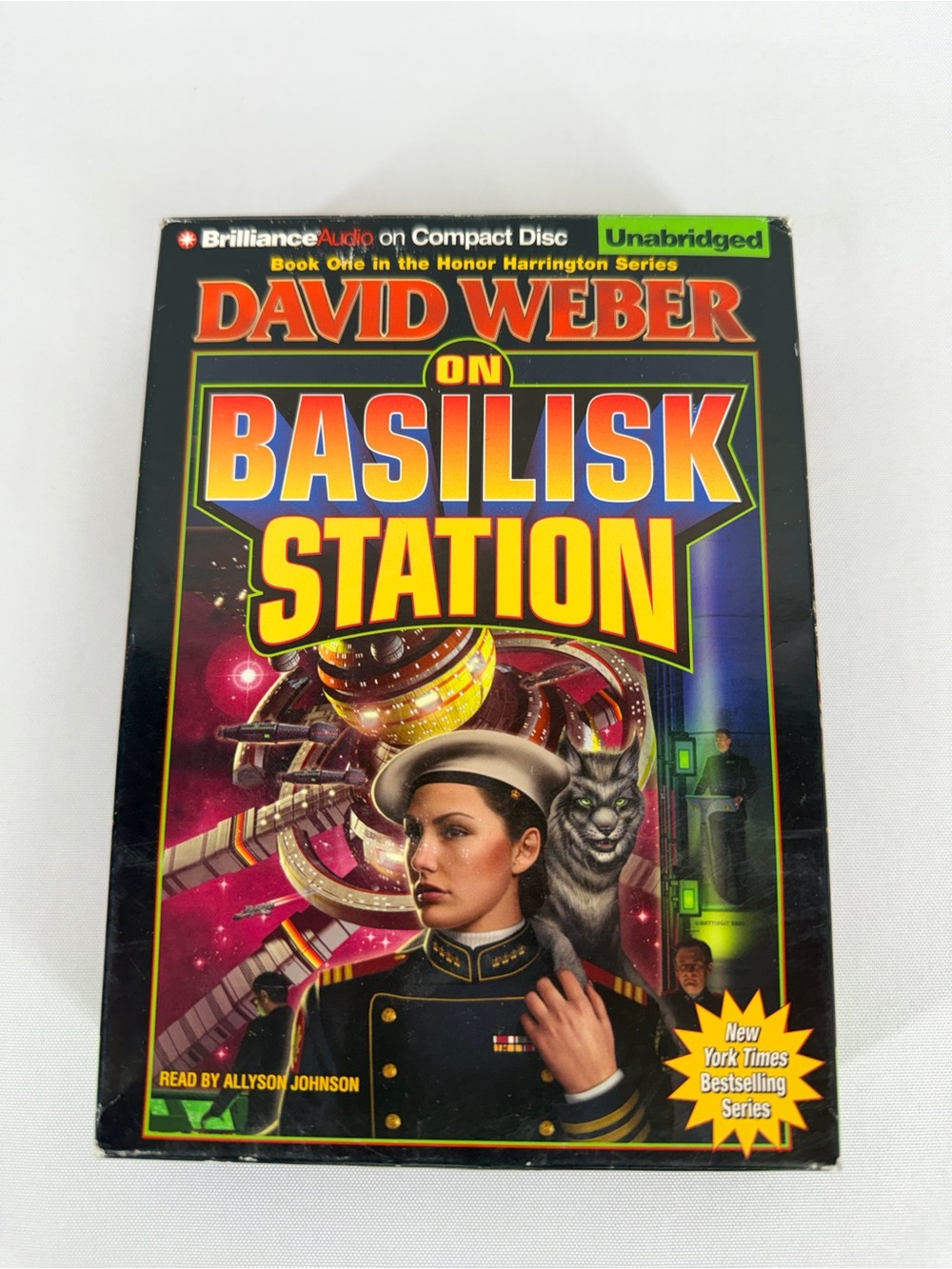 On Basilisk Station by David Brilliance Audio Book on Compact Disc CD